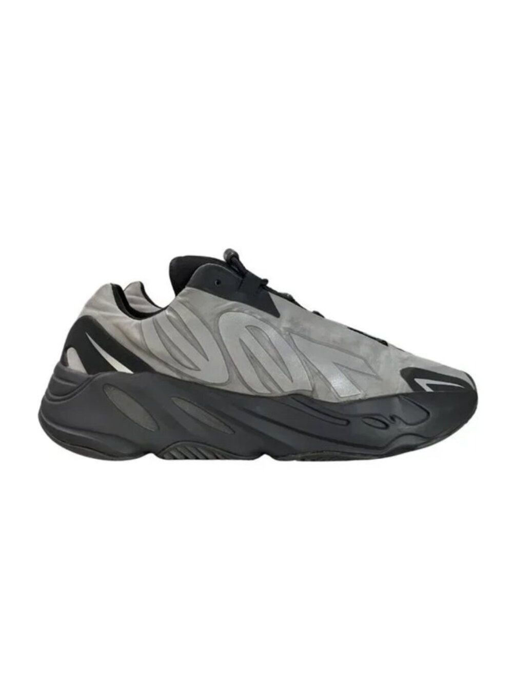 adidas Yeezy Boost 700 MNVN Metallic Silver GW9524 Nylon Men's Sneaker 2021 Sz13